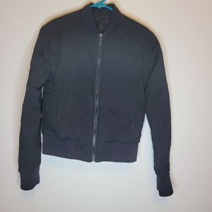 Lululemon  black bomber reversible jacke size 4